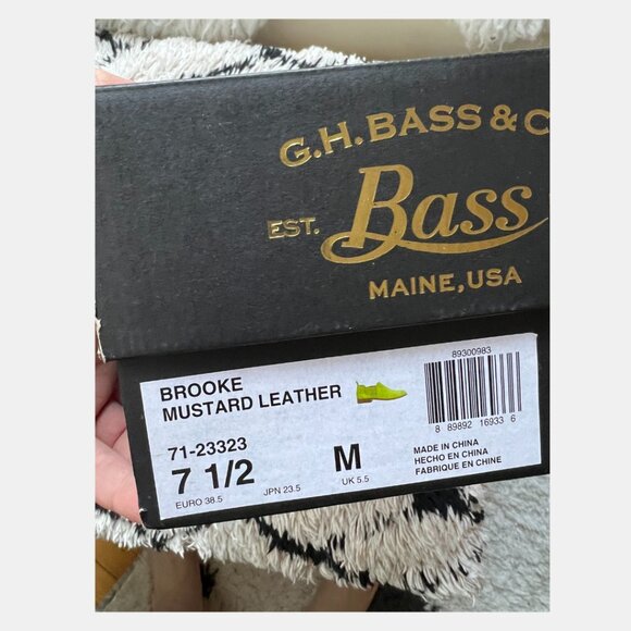 GH Bass & Co - Chelsea Brooke Booties Mustard - Picture 9 of 10